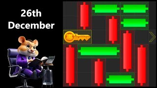 26th December, Hamster Kombat Puzzle Game Today