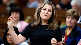 Chrystia Freeland says Conservatives ‘hang out with white supremacists’ | QUESTION PERIOD
