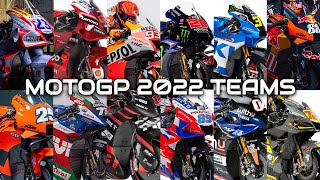 MotoGP 2022 Teams - All the Liveries And Line Ups in 10 minutes