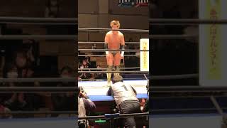 渡瀬瑞基が6年間ありがとうございました！とノーマイクであいさつ　DDT「D王 GRAND PRIX 2021 Ⅱ the FINAL」