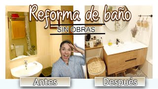 Reforma de baño SIN OBRAS ¡¡CAMBIO RADICAL!! - Cómo pintar azulejos 🤩 Paso a Paso 👣 DIY 🦸‍♀️