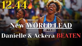 Jamaicans Danielle & Ackera Beaten | Nia Ali Runs WL 100m Hurdles!
