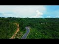 hilly area khagrachari drone shot পার্বত্য এলাকা।