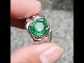 Batu Natural Vivid Green Tsavorite Garnet Tanzania 2.45 Ct Sertifikat