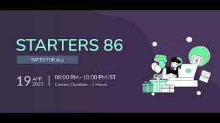 String Game Solution Codechef | CodeChef Starter 86 Solutions