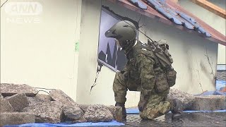 都内で防災訓練　「震度6級連続」想定で(18/09/02)