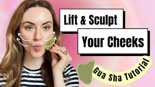 Cheeks for Weeks Gua Sha Tutorial 😌 | Lift & Sculpt the mid-part of your face 💖 | All You Can Face