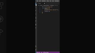 C Hello World Program | Visual Studio | Hello World Program #codeontrend #c