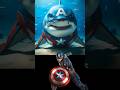 marvel & dc superheroes but shark #shorts