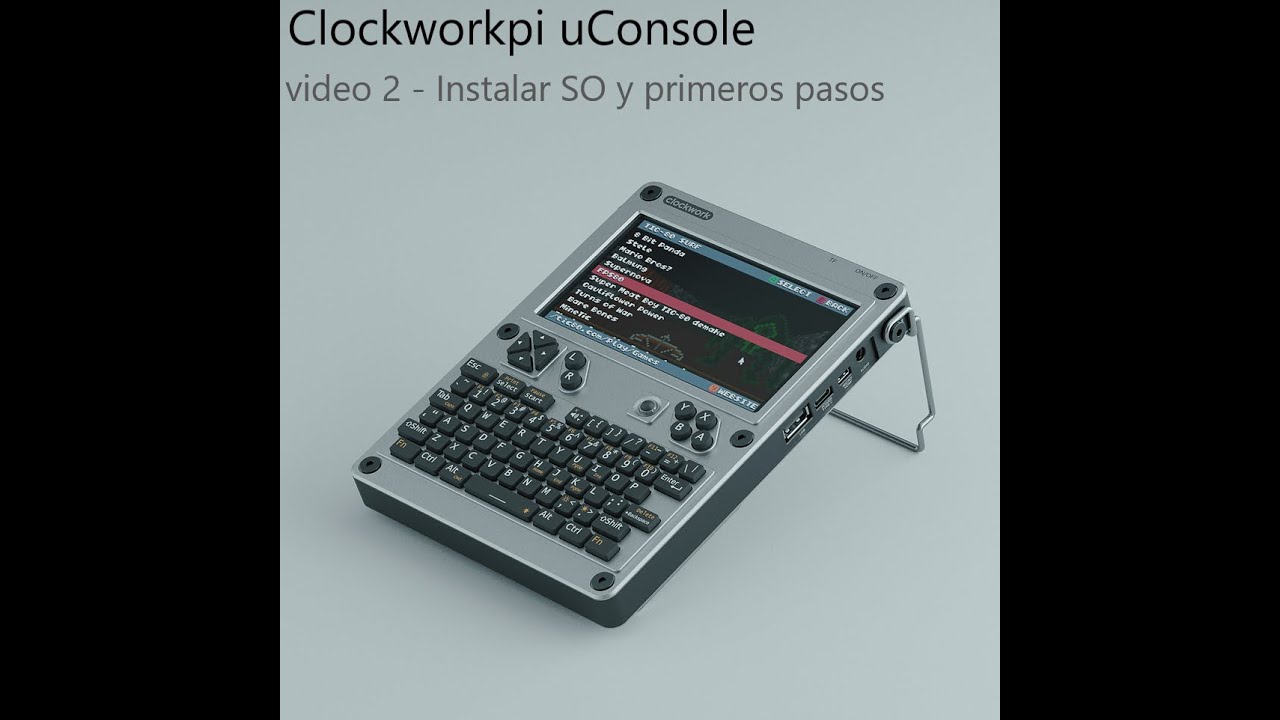 Uconsole Video 2 Instalar So Y Primeros Pasos Youtube
