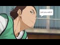 haikyuu azumane asahi as your boyfriend