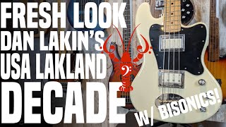 Dan Lakin's Lakland Decade + Novak BiSonic Pickups- An American Beauty! - LowEndLobster Fresh Look