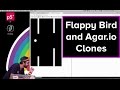 Live Stream #55 - Flappy Bird and Agar.io Clones