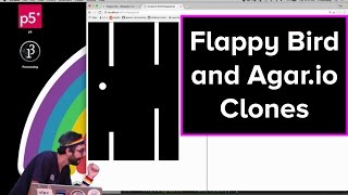 Live Stream #55 - Flappy Bird and Agar.io Clones