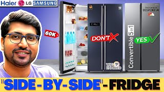 Best Side By Side Refrigerator In India 2025🔥Best Refrigerator 2025🔥Side By Side Fridge Under 50K