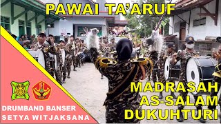 PENAMPILAN DRUMBAND BANSER SETYA WITJAKSANA DALAM ACARA PAWAI TA'ARUF MADRASAH DESA KEPANDEAN