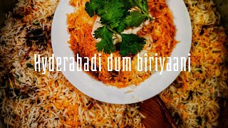 ഹൈദ്രബാദി  മട്ടൻ ദം ബിരിയാണി /how to cook mutton biriyani/mutton biriyani recipe in malayalam