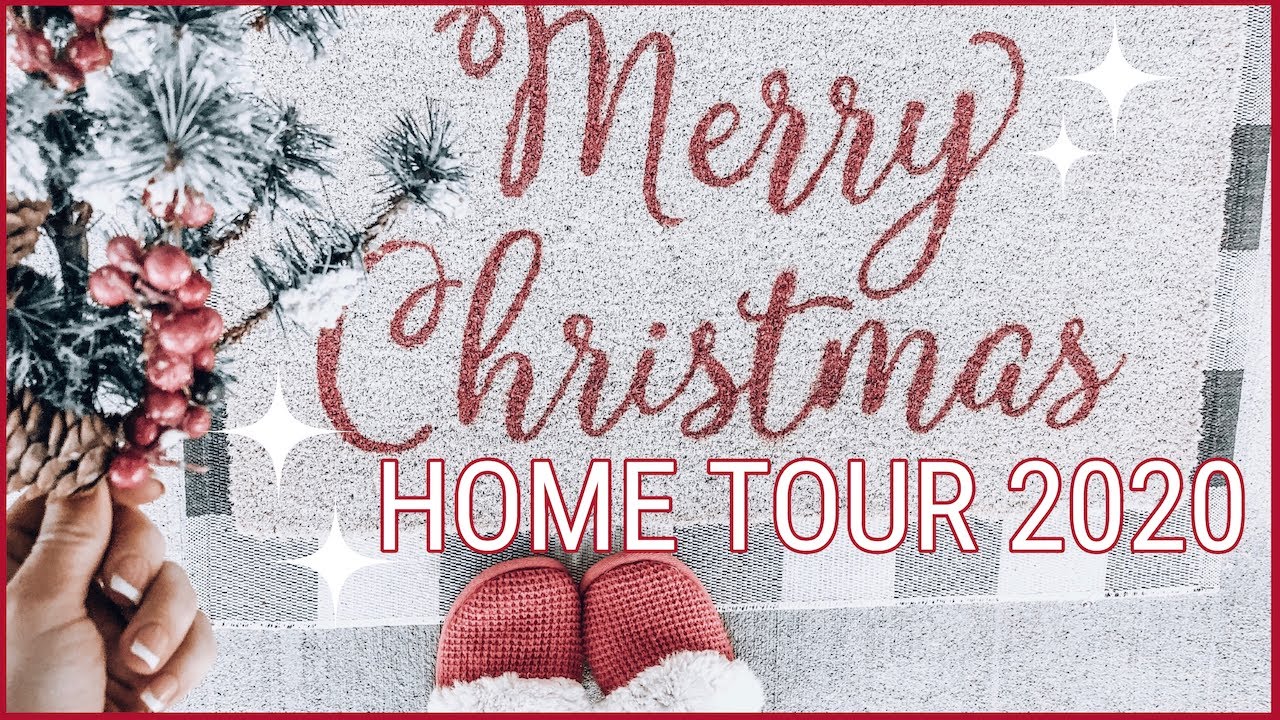 CHRISTMAS HOME TOUR 2020| FARMHOUSE CHRISTMAS DECOR| CHRISTMAS ...