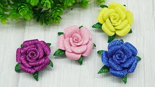 Eva Foam Roses | DIY Flowers Making | DIY Crafts Instruction