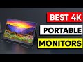 Top 3 4K Portable Monitors in 2024 👌