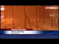 lightning strikes in chicago snow storm