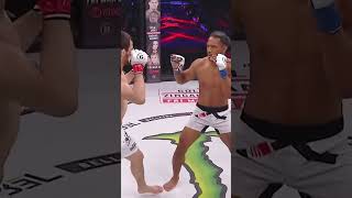 Is this Usman Nurmagomedov's most clinical finish! #MMA #Bellator #Shorts