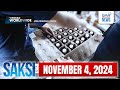 Saksi Express: Nov. 4, 2024 [HD]