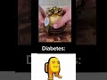 Diabetes Be Like: #suss #diabetes #chocolate #funny #memes #ExoticButters