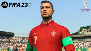 FIFA 23 | Portugal Road to Victory • World Cup Qatar | Group Stage | 4K