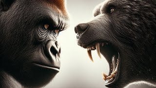 Gorilla vs. Grizzly Bear: Ultimate Wilderness Showdown | Who Would Win?\