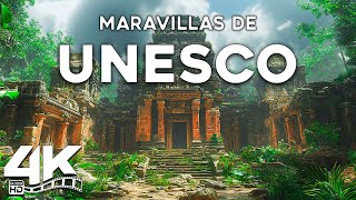 MARAVILLAS DEL MUNDO 🌿Los mejores sitios declarados Patrimonio Mundial por la UNESCO | Vídeo 4k