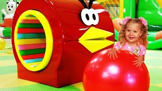 Indoor Playground for kids fun Play time / Roma and Diana