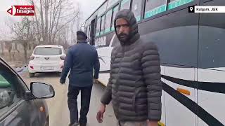 Traffic Police Kulgam today launches a massive crackdown on traffic violators at Qaimoh, Kulgam