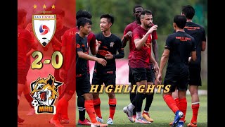 Highlights ເມືອງຫາດ ຢູໄນເຕັດ 0-2 ລາວໂຕໂຢຕ້າ ເອຟຊີ