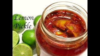 Instant Lemon Pickle | South Indian style Lemon Pickle | Nimbu ka Achar | Nimmakaya Uragaya/Pickle