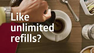 Like unlimited refills? You’ll love unlimited banking.