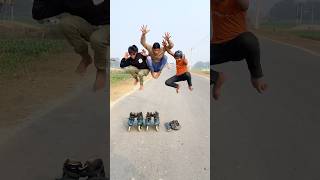 Off-Road Skating Stunts That Shocked 😳 Everyone#rollerskating#skater#skating#shorts#ytshorts