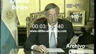 DiFilm - Nestor Kirchner sobre desaparicion de Julio Lopez (2006)