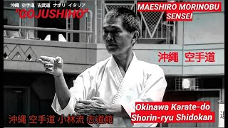 沖縄 空手道 小林流 志道館 • Okinawa Karate-do Shorin-ryu Shidokan ▪ Maeshiro Morinobu Sensei