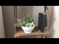 【帰りたくなる部屋づくり】第２回　手作りファブリックパネルとフェイクグリーンの鉢植え