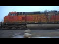 bnsf 5512 west meets bnsf 9025 east 2 27 21