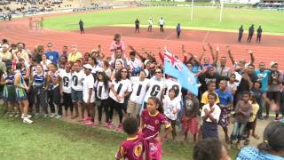 Fijians Cheering for Sevens Rugby Warriors - FIJI VS GBR, Rio Olympics 2016