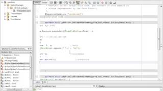 Do While Loop demo using NetBean IDE