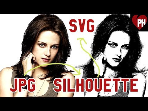🔴 Photoshop tutorial: Convert jpg to silhouette and export as SVG 🔴 Photoshop tutorial: Convert jpg to silhouette and export as SVG