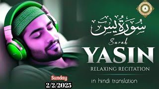 Surah Yaseen beautiful voice tilawat quran reaction | surah Yaseen in Hindi translation #surahyaseen