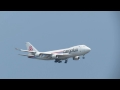 cargolux airlines international clx658 lx tcv lands on runway 28 at chicago ord 07.01.2012