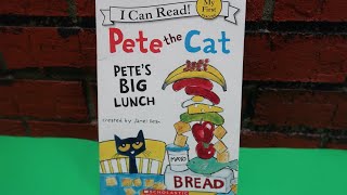 哥哥读英文故事🌆 2--- Pete the Cat：PETE'S BIG LUNCH | 分享给爱学习英语和阅读的朋友们❤️