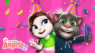 Ready to Party With a Friend? 🥳 My Talking Angela 2 Update Trailer