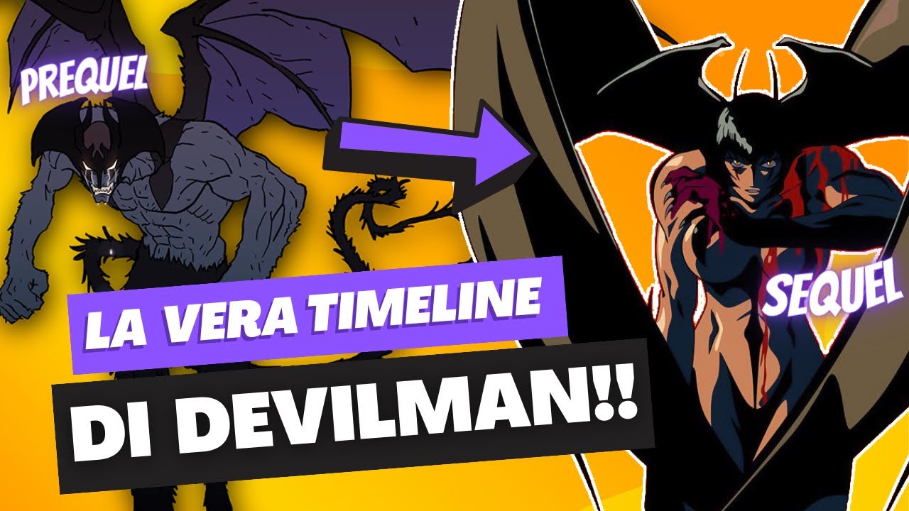 La Timeline Completa Di Devilman Youtube