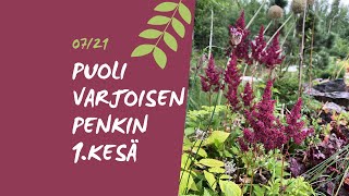 PUOLIVARJOISAN KUKKAPENKIN EKA KESÄ 🌸 mitä kasveille kuuluu heinäkuussa?